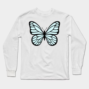 Blue Morpho Butterfly Long Sleeve T-Shirt